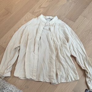 Zara Cream Blouse
